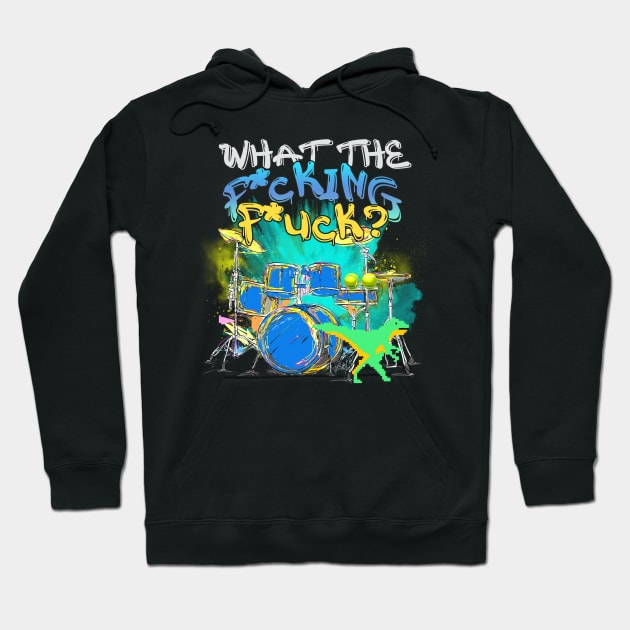 What the f*cking f*ck? Hoodie by By Diane Maclaine